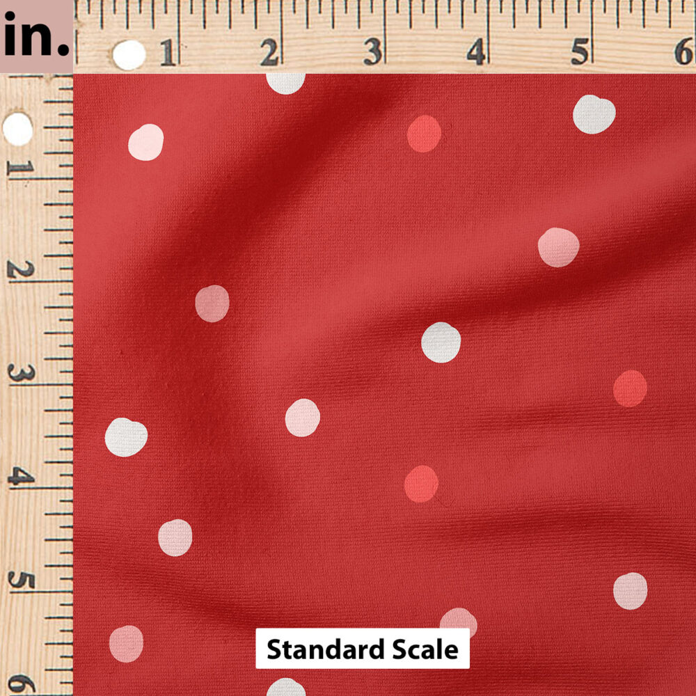 Ruler Scale for Polka Dots (Red) by Ashes + Ivy